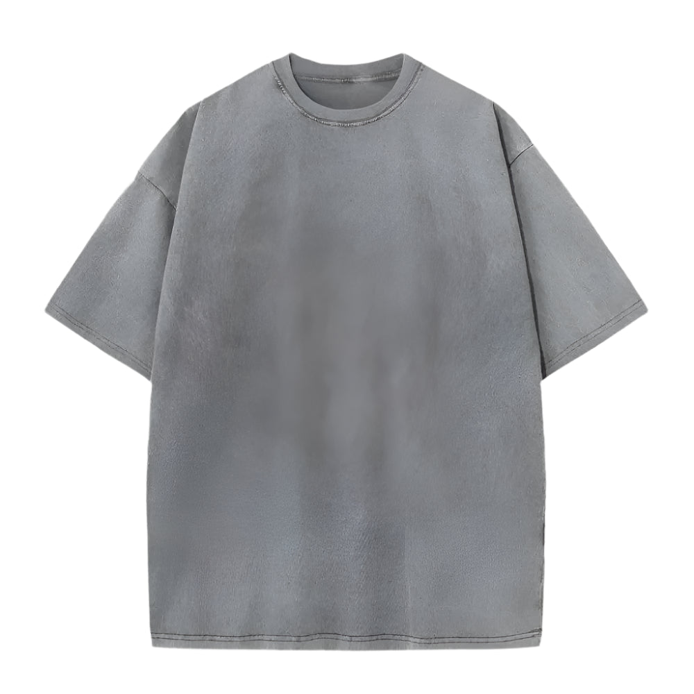NOSTYLST "WASHED PLAIN" T-SHIRT