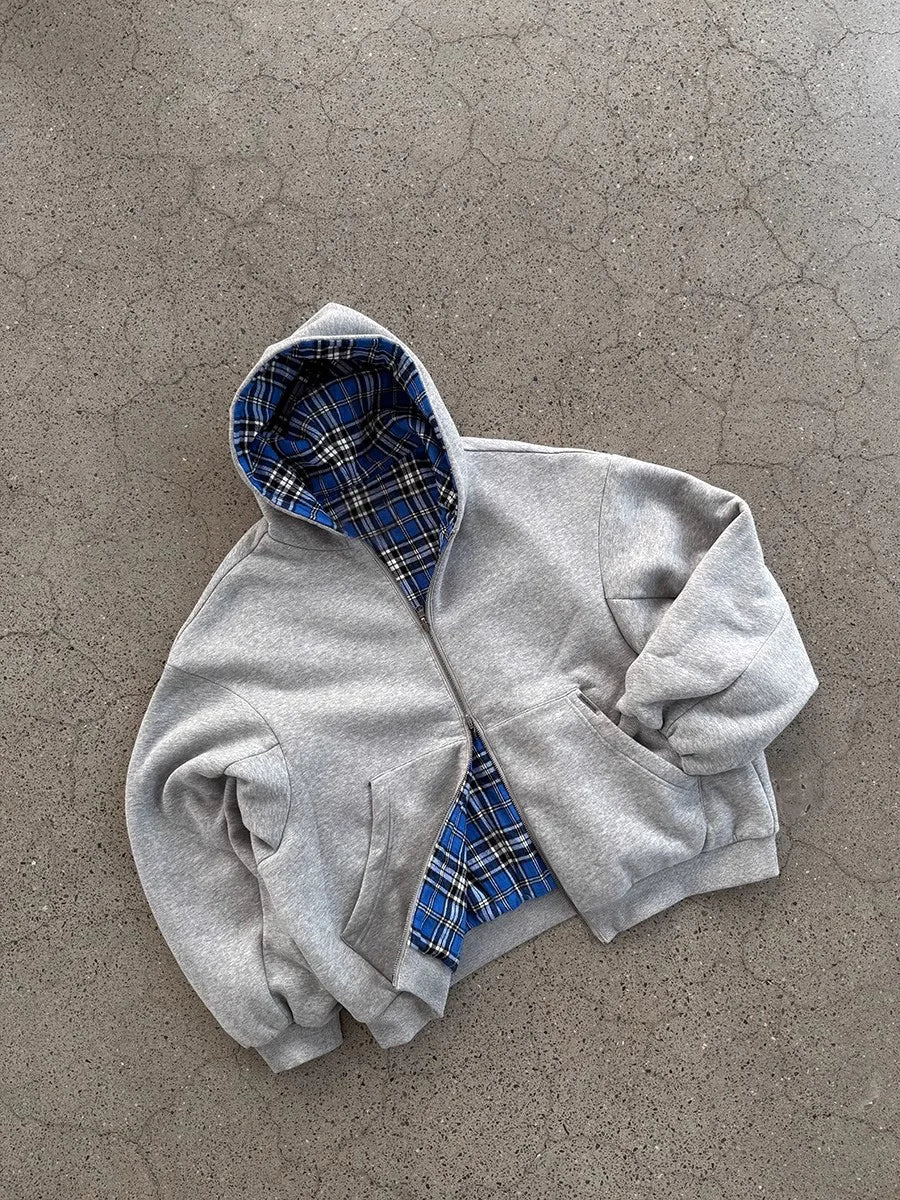 REVERSIBLE* ZIP-UP