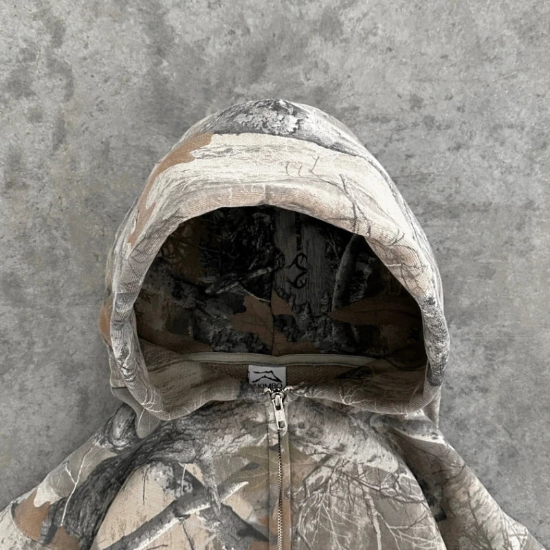 NOSTYLST™ CAMO ZIPUP