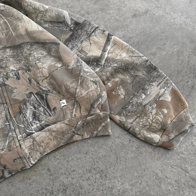 NOSTYLST™ CAMO ZIPUP