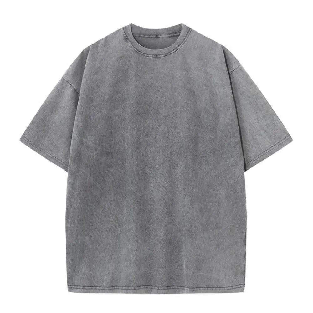 NOSTYLST "WASHED PLAIN" T-SHIRT