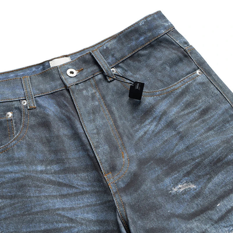 NOSTYLST* SIGNAL RIPPED JEANS