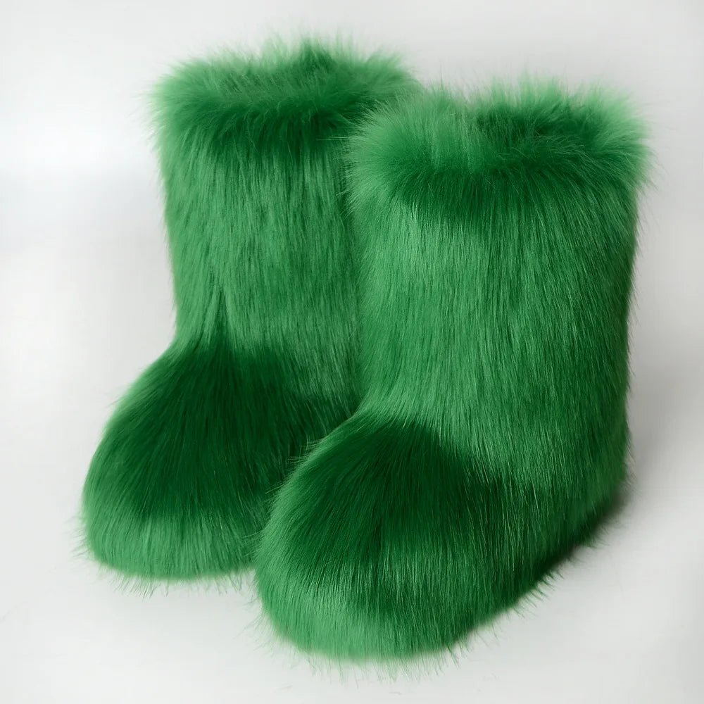 NOSTYLST* FUR BOOTS