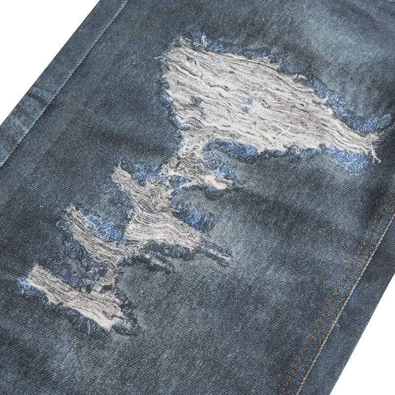 NOSTYLST* SIGNAL RIPPED JEANS