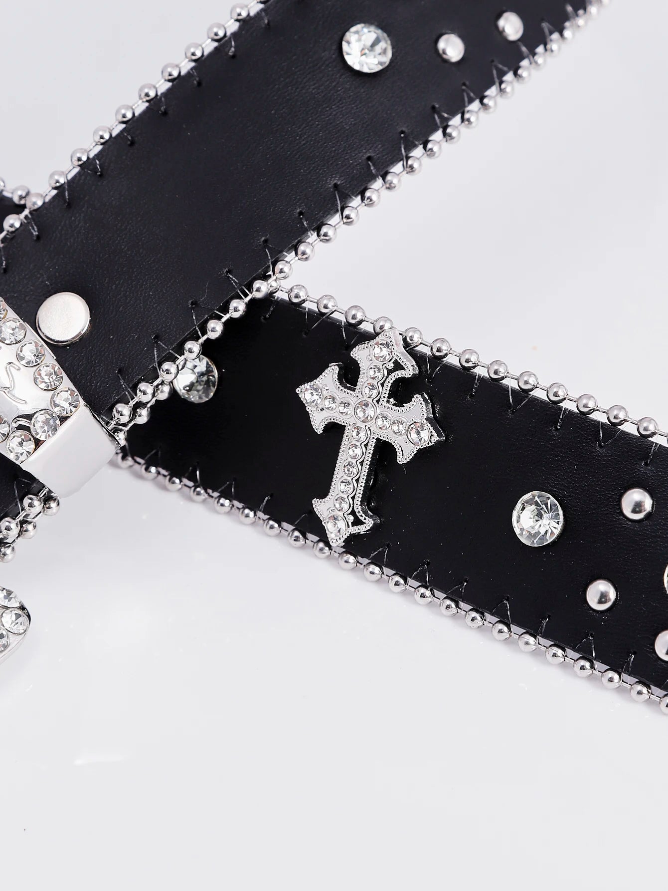 NOSTYLST DIAMOND BELT BLACK