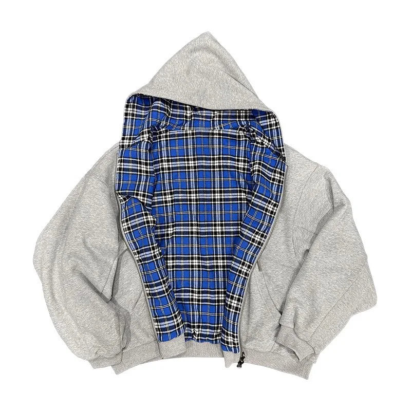 REVERSIBLE* ZIP-UP