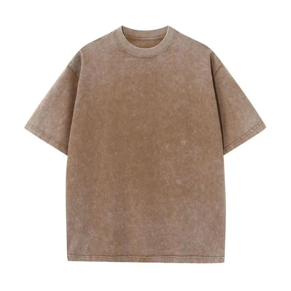 NOSTYLST "WASHED PLAIN" T-SHIRT