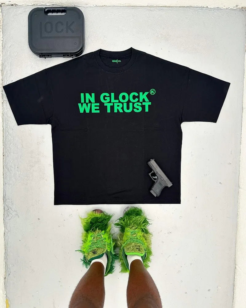 IN GLOCK WE TRUST T-SHIRTS