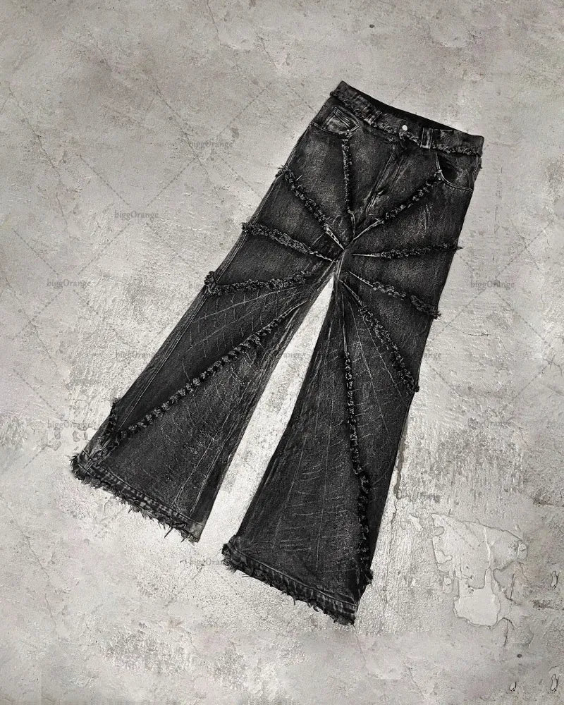 NOSTYLST SPIDER WEB JEANS