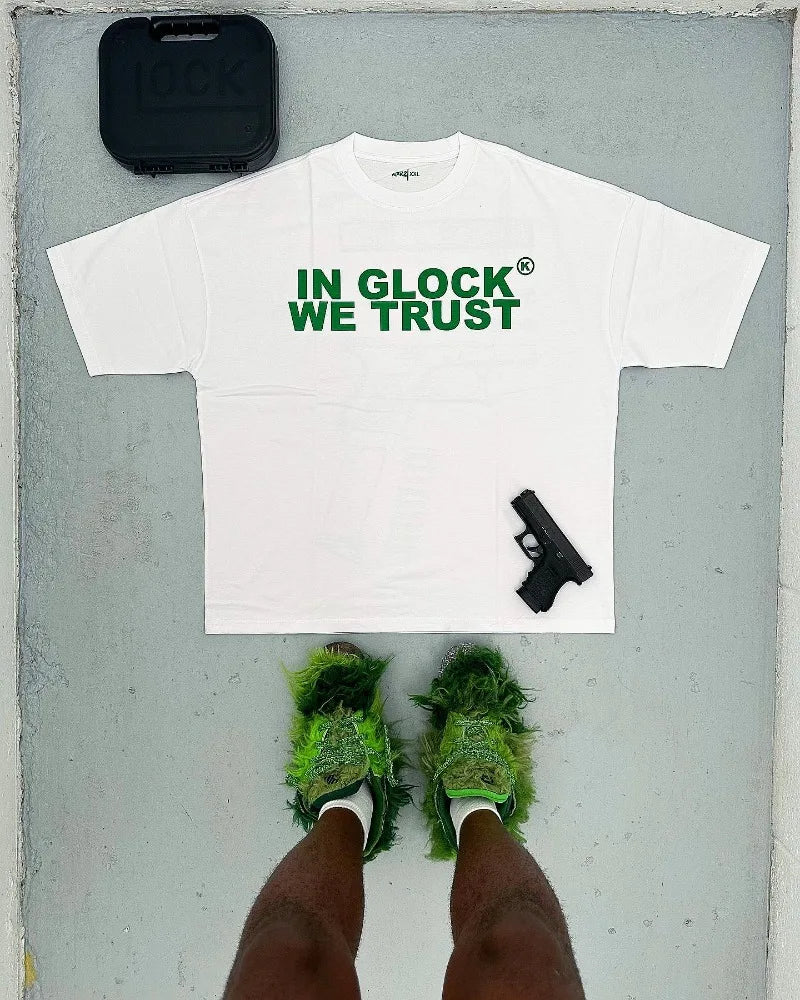 IN GLOCK WE TRUST T-SHIRTS