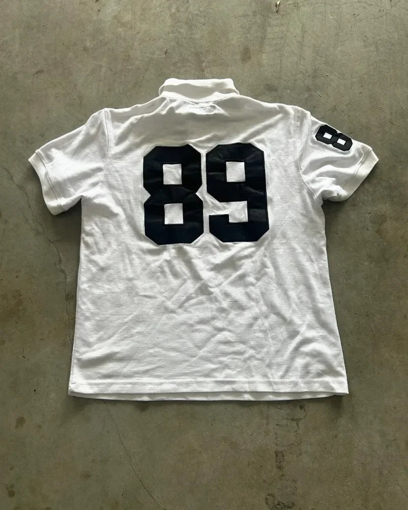PEACEANDWAR  POLO TEE