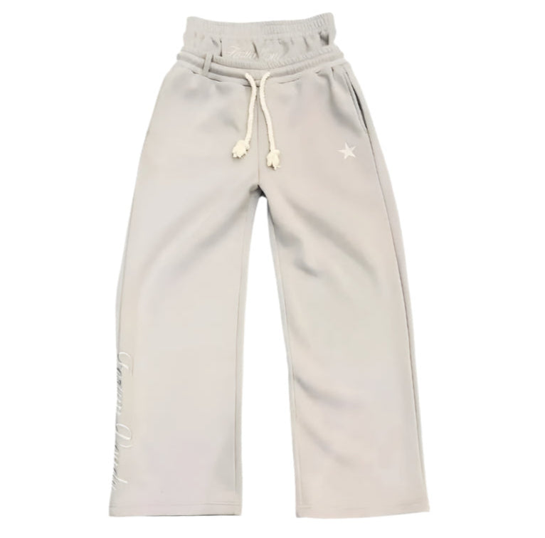 NOSTYLST* DOUBLE WAIST PANTS
